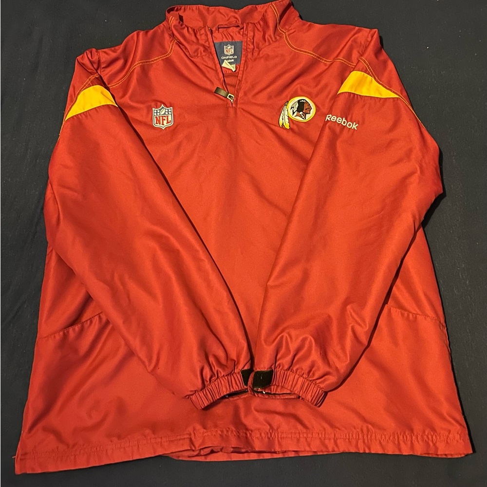Washington Redskins Official Reebok On-Field Jacket     Mens XL